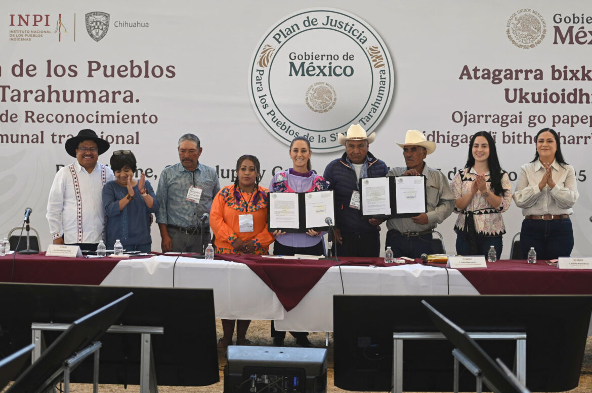 Plan de Justicia en la Sierra Tarahumara.