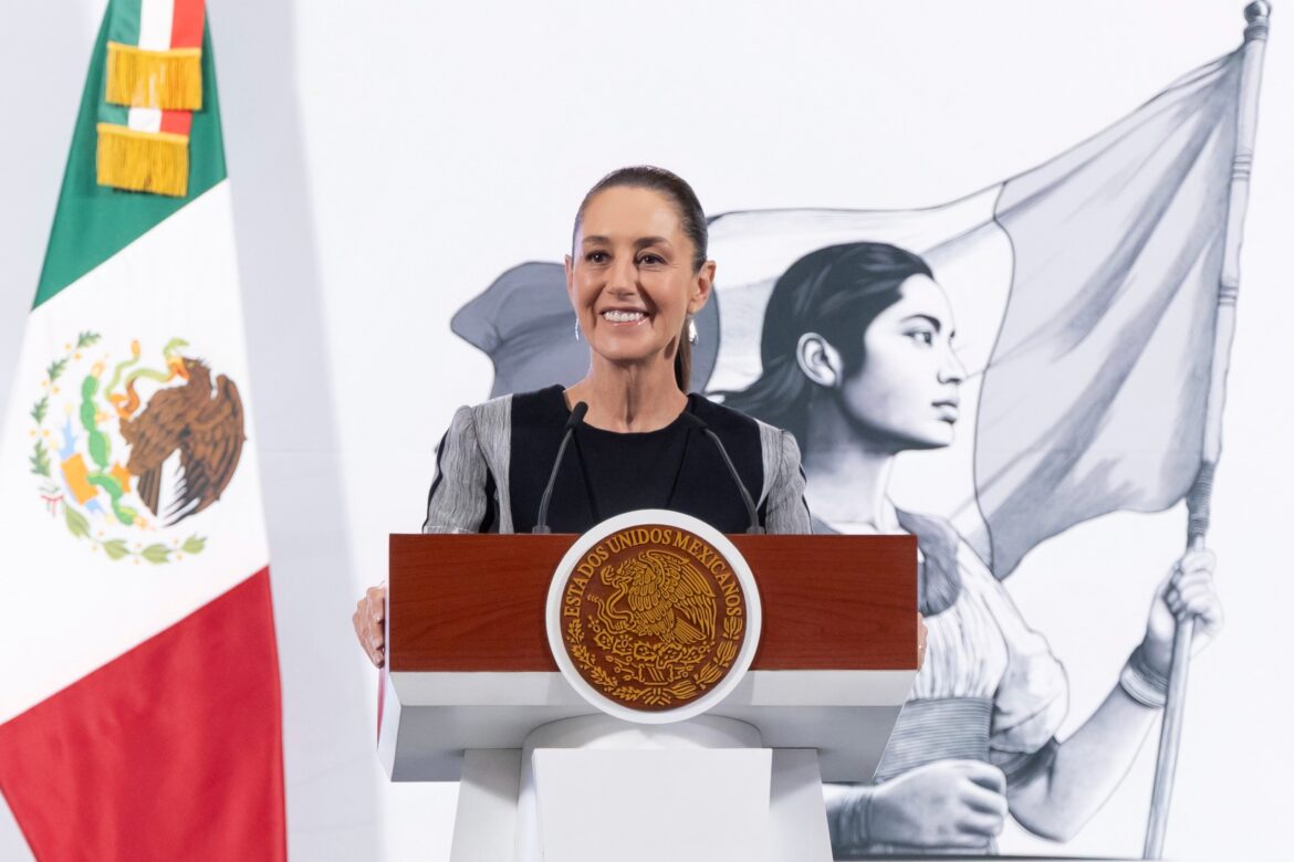 Conferencia de prensa de la presidenta Claudia Sheinbaum Pardo del 13 de mayo de 2025.