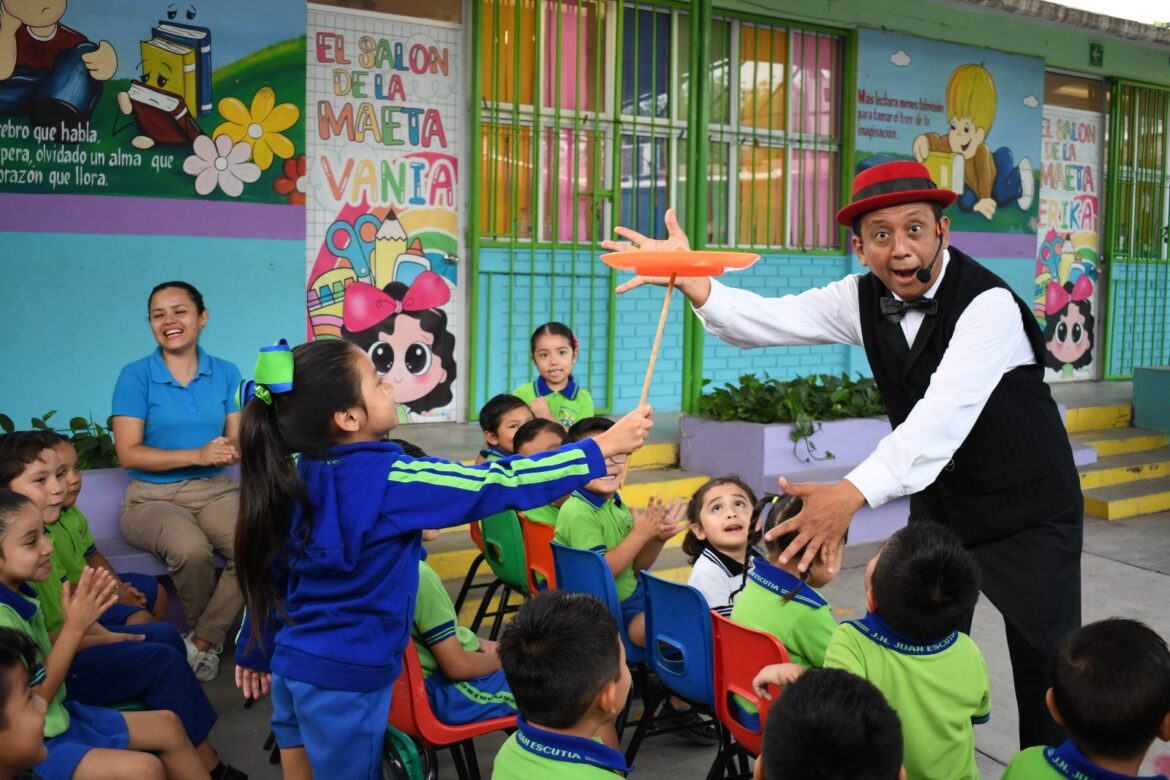 Promueve Gobierno de Carlos Peña Ortiz la creatividad y la imaginación infantil