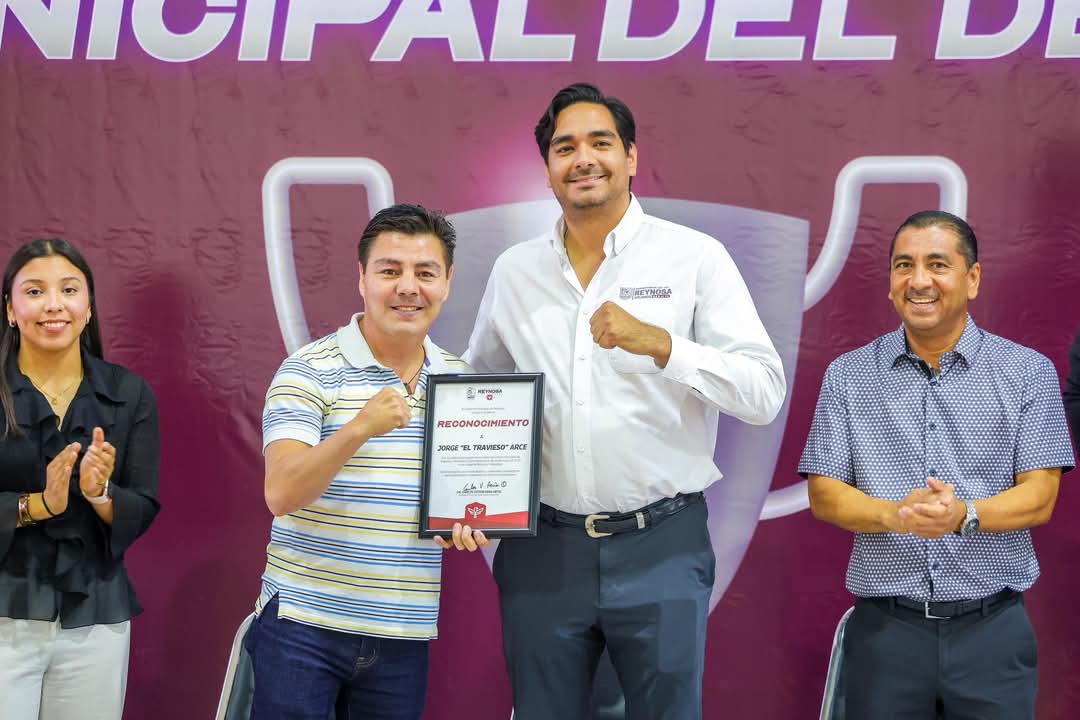 Reconoció Gobierno de Carlos Peña Ortiz a deportistas reynosenses