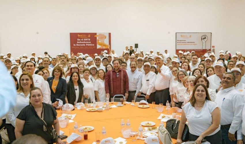 FORTALECEN SET Y SNTE LAZOS DE COOPERACIÓN Y RESPETO MUTUO.