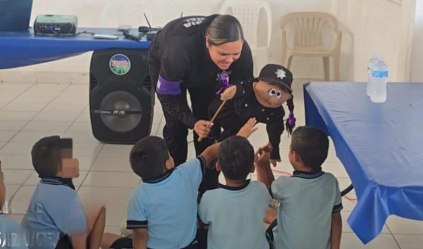 LLEVA GUARDIA ESTATAL DE GÉNERO JORNADA ESCOLAR DE PREVENCIÓN DE LA VIOLENCIA A ESCUELAS DE TAMPICO.