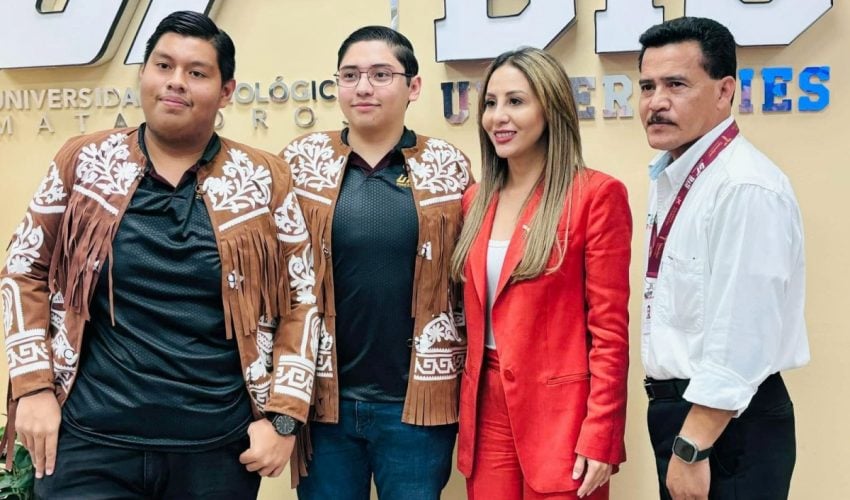 DESTACAN ESTUDIANTES DE LA UT MATAMOROS: GANAN MEDALLA DE PLATA EN INFOMATRIX 2025.
