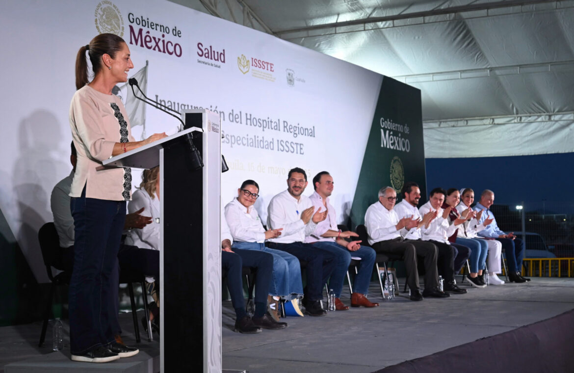 Inauguración: Hospital Regional de Alta Especialidad ISSSTE.