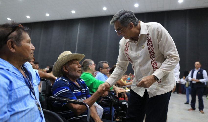 ENCABEZA AMÉRICO ENTREGA DE TARJETAS DE PENSIÓN PARA EL BIENESTAR A PERSONAS CON DISCAPACIDAD.