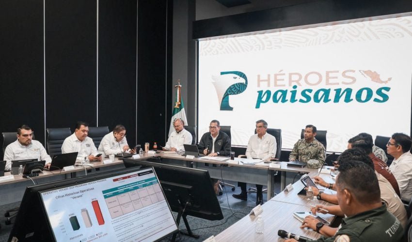 LISTO EL PROGRAMA HÉROES PAISANOS, OPERATIVO VERANO 2025, EN TAMAULIPAS