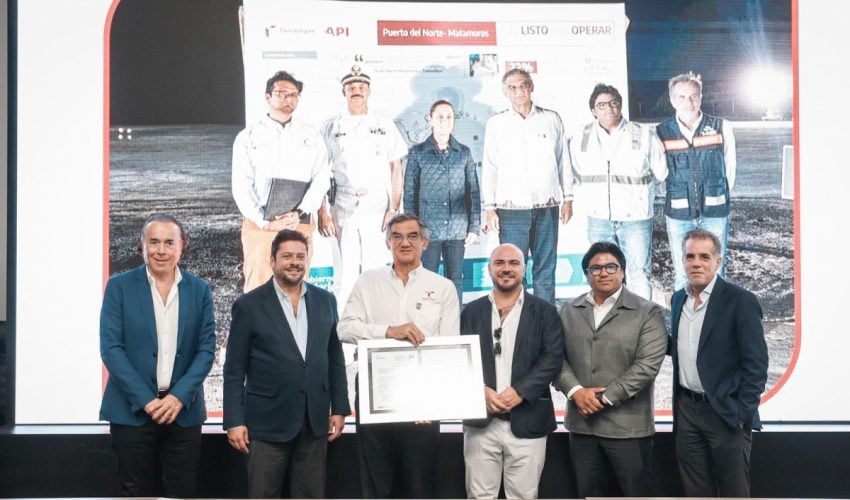 ALISTAN INICIO DE OPERACIONES DEL PUERTO DEL NORTE EN MATAMOROS.