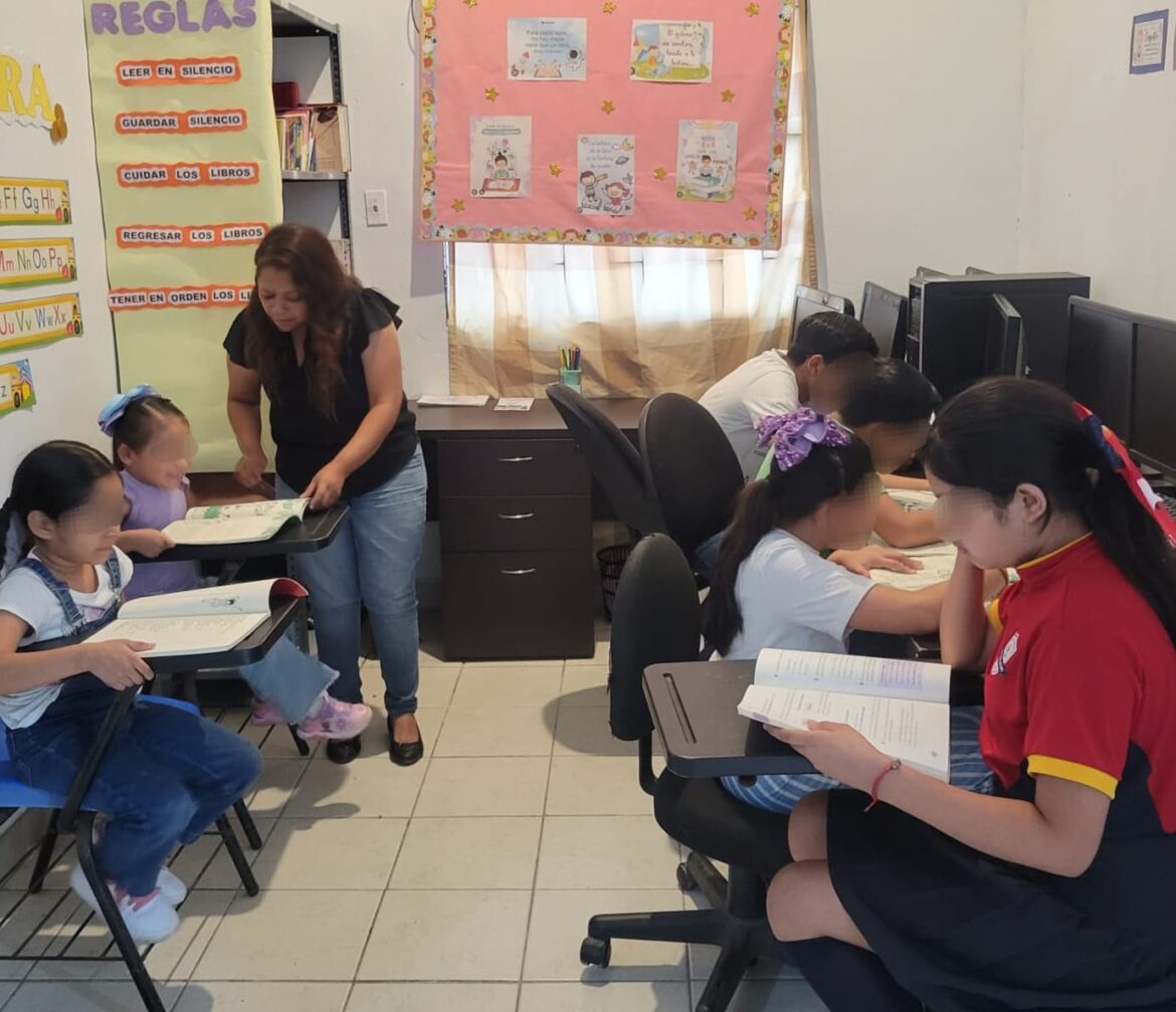 Imparten taller comunitario de lectura en Matamoros