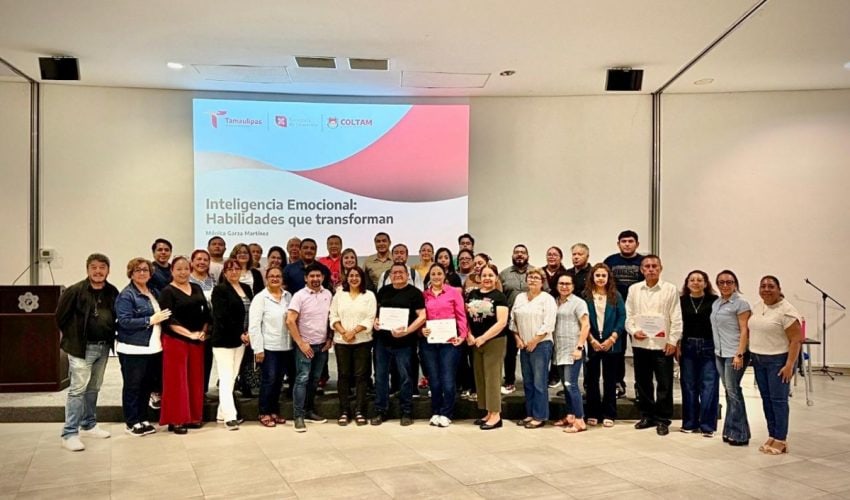 CAPACITA COLEGIO DE TAMAULIPAS A TRABAJADORES EDUCATIVOS EN HABILIDADES BLANDAS