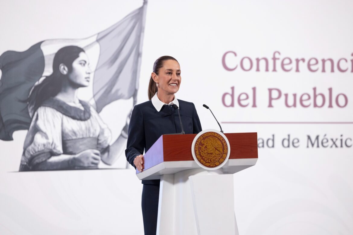 Conferencia de prensa de la presidenta Claudia Sheinbaum Pardo del 04 de junio de 2025.