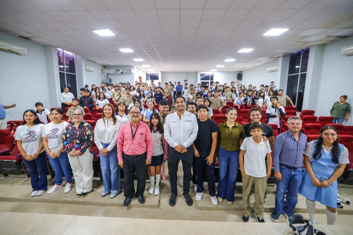 Deciden estudiantes camino libre de drogas con el programa “Tu Eliges, Sé Imparable”.