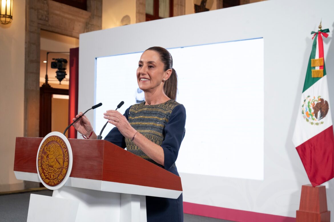 Conferencia de prensa de la presidenta Claudia Sheinbaum Pardo del 10 de junio de 2025.