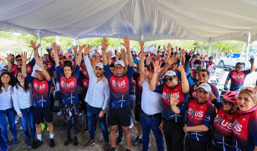 CELEBRA SEDENER DÍA MUNDIAL DEL VIENTO CON CARRERA CICLISTA.