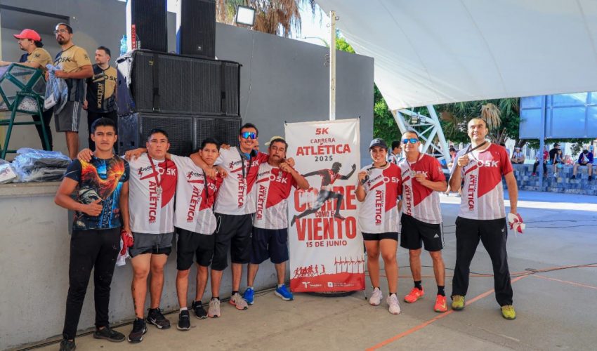 ÉXITO ROTUNDO EN LA CARRERA “CORRE COMO EL VIENTO”