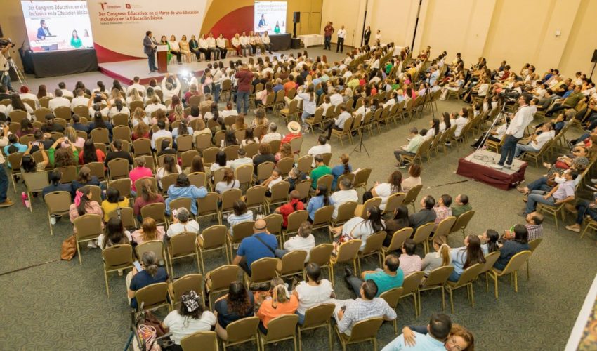 FORTALECE TERCER CONGRESO EDUCATIVO ESTRATEGIAS PEDAGÓGICAS PARA LA EDUCACIÓN INCLUSIVA.