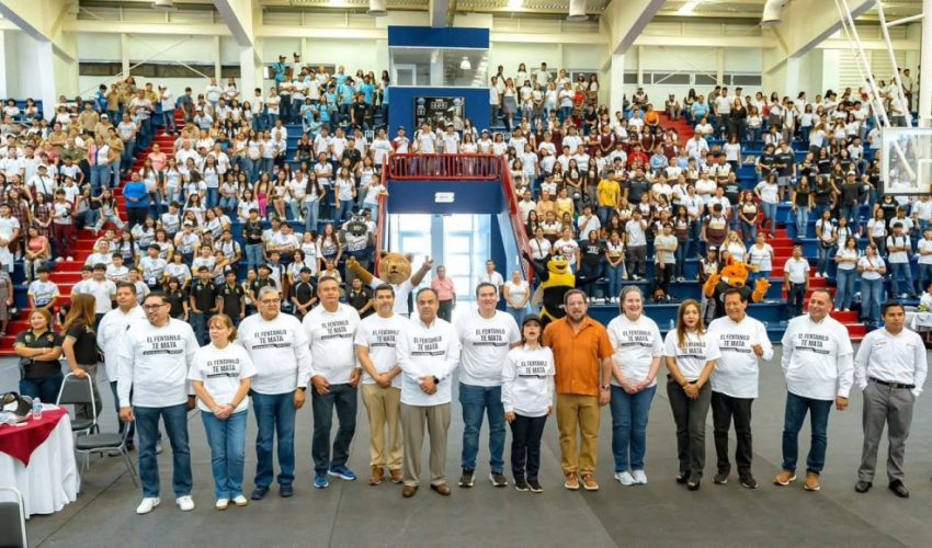 ÉXITO EN TAMAULIPAS LA JORNADA NACIONAL POR LA PAZ Y CONTRA LAS ADICCIONES “EN LA ESCUELA SE HACE COMUNIDAD”