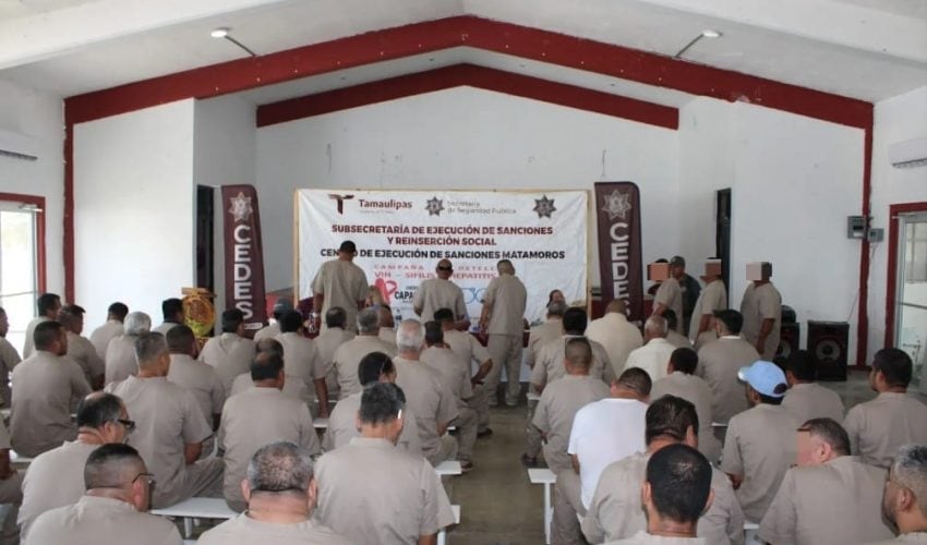 LLEVA CAPASITS CAMPAÑA DE DETECCIÓN DE ITS Y ETS AL CEDES MATAMOROS.