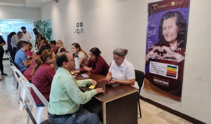 REALIZA SALUD TAMIZAJE CARDIOVASCULAR PARA FORTALECER APLICACIÓN «EMERGENCIAS EN SALUD».