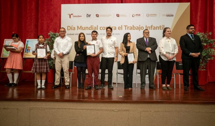 REFRENDA STPS COMPROMISO CON ERRADICACIÓN DEL TRABAJO INFANTIL EN TAMAULIPAS