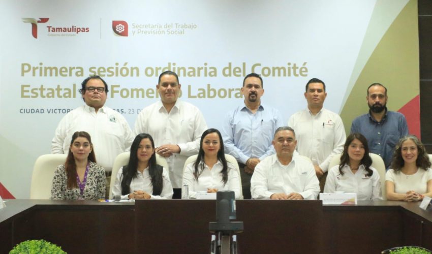 AVANZA TAMAULIPAS HACIA UN MODELO LABORAL MÁS INCLUYENTE CON PRIMERA SESIÓN DEL COMITÉ ESTATAL DE FOMENTO LABORAL PENITENCIARIO
