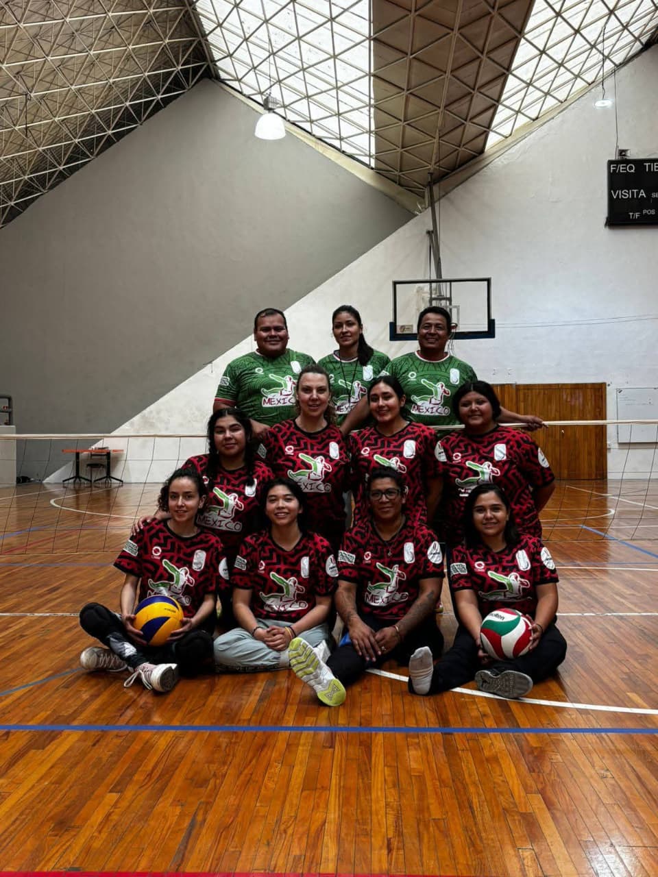Tiene Reynosa preseleccionada nacional de Voleibol Sentado.
