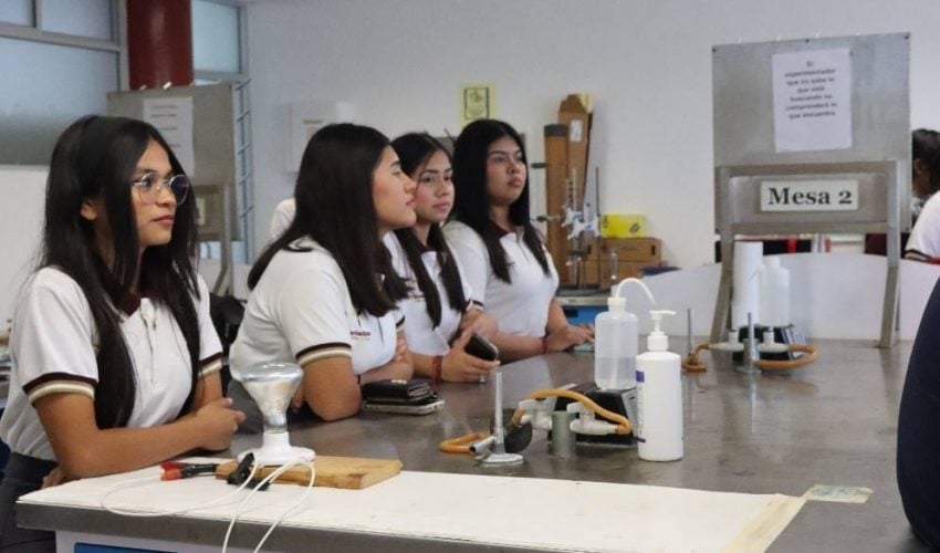 PROMUEVE UNIVERSIDAD POLITÉCNICA DE LA REGIÓN RIBEREÑA SU OFERTA EDUCATIVA CON ESTUDIANTES DE BACHILLERATO.
