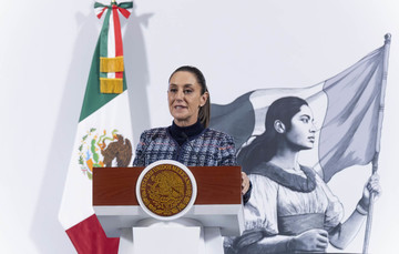 Conferencia de prensa de la presidenta Claudia Sheinbaum Pardo del 26 de junio de 2025.