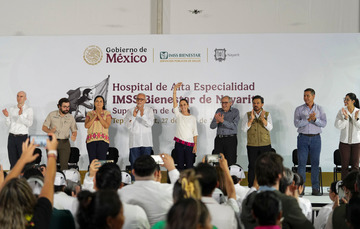 Supervisión de obra: Hospital de Alta Especialidad IMSS-Bienestar. Tepic, Nayarit.