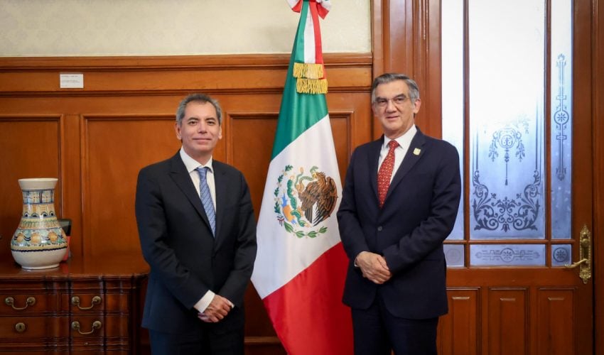 Logra gobernador con gabinete federal apoyos para salud e infraestructura en Tamaulipas.