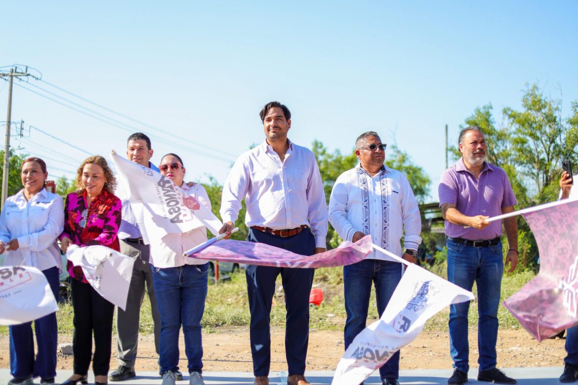 Esta transformación nos llena de esperanza y alegría: vecina beneficiada por pavimentación en Reynosa