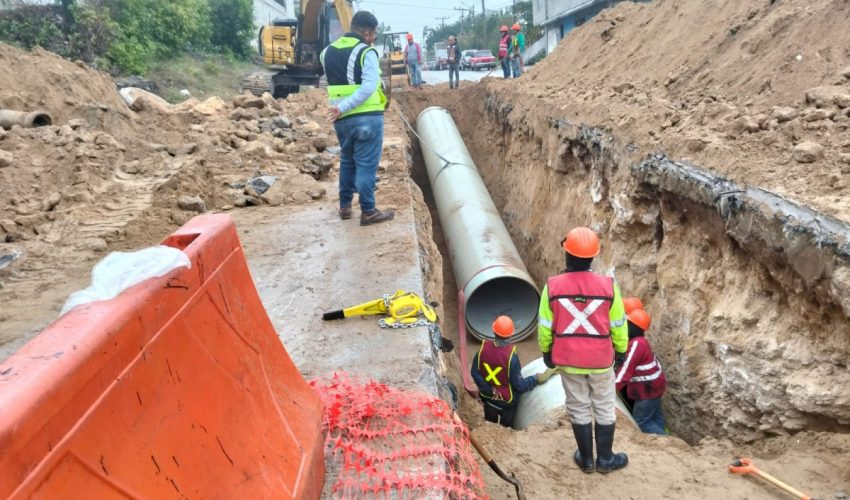 Avanza Tampico en infraestructura vial e hidráulica.