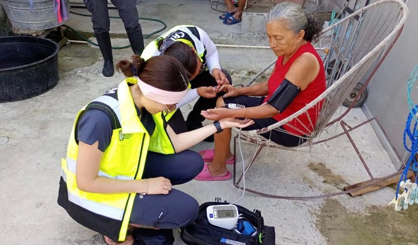 Otorga Salud atención médica y realiza acciones contra el dengue en el sur del estado.