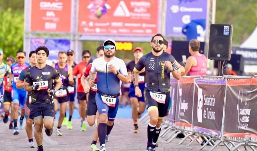 Rompe récord de participación Triatlón Astri Tamaulipas: Secretaría de Turismo.