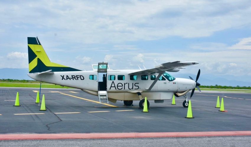 Incrementa Aerus vuelos de Ciudad Victoria al AIFA.