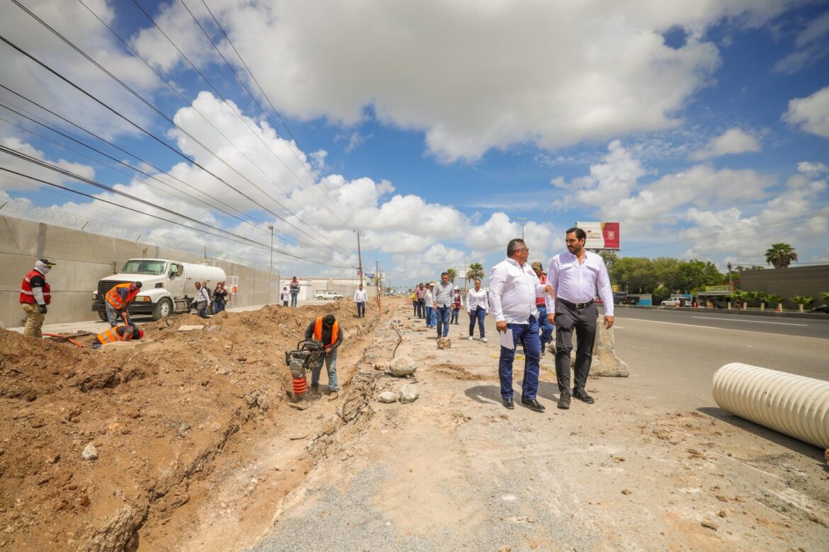 Trabaja Alcalde Carlos Peña Ortiz por mejores vialidades para Reynosa.