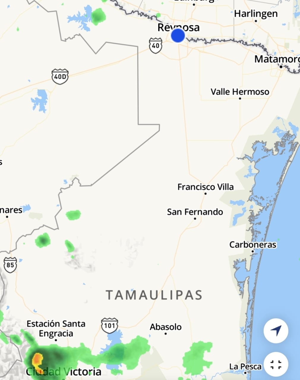 Vigila Gobierno Municipal pronóstico del tiempo ante posibles lluvias en Reynosa