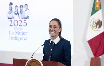  Conferencia de prensa de la presidenta Claudia Sheinbaum Pardo del 15 de julio de 2025.