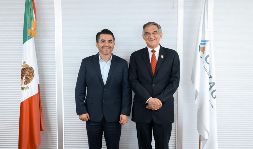 AVANZA TAMAULIPAS EN PROYECTOS HÍDRICOS CON RESPALDO DE LA CONAGUA