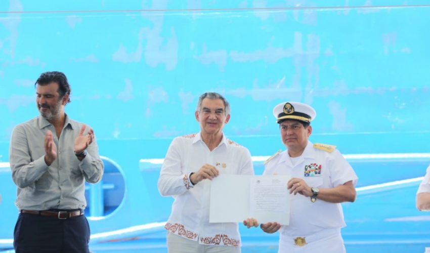 INICIA OPERACIONES EL PUERTO DEL NORTE; TAMAULIPAS SE CONVIERTE EN LA NUEVA FRONTERA MARÍTIMA DE MÉXICO: AMÉRICO