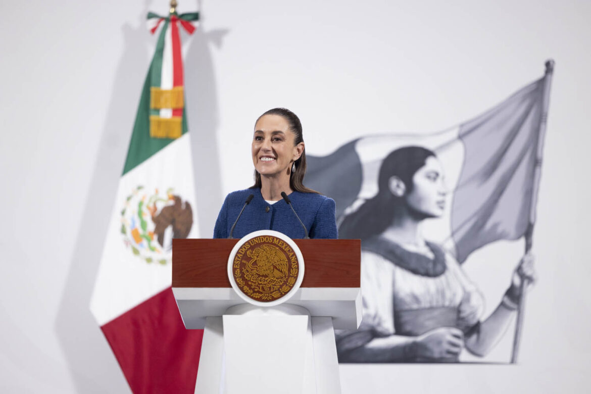  Conferencia de prensa de la presidenta Claudia Sheinbaum Pardo del 21 de julio de 2025.
