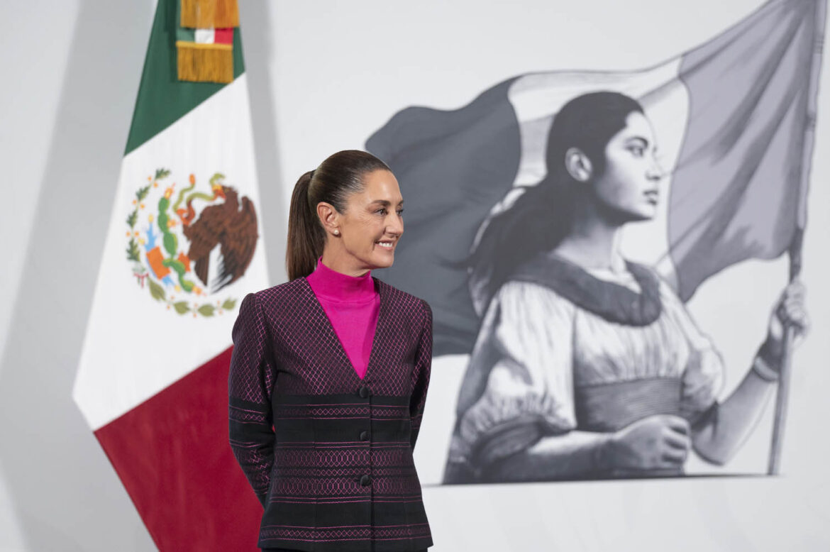 Conferencia de prensa de la presidenta Claudia Sheinbaum Pardo del 22 de julio de 2025.