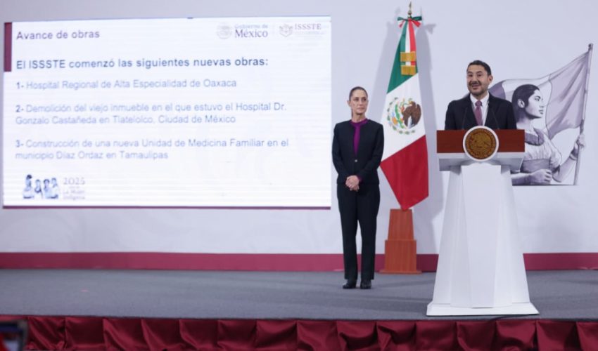 CONSTRUYE ISSSTE UNIDAD DE MEDICINA FAMILIAR EN DÍAZ ORDAZ, CON INVERSIÓN DE 11.7 MDP