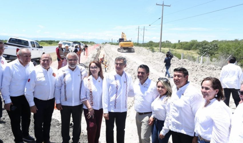 TAMAULIPAS TENDRÁ UN FUTURO HÍDRICO MÁS SEGURO