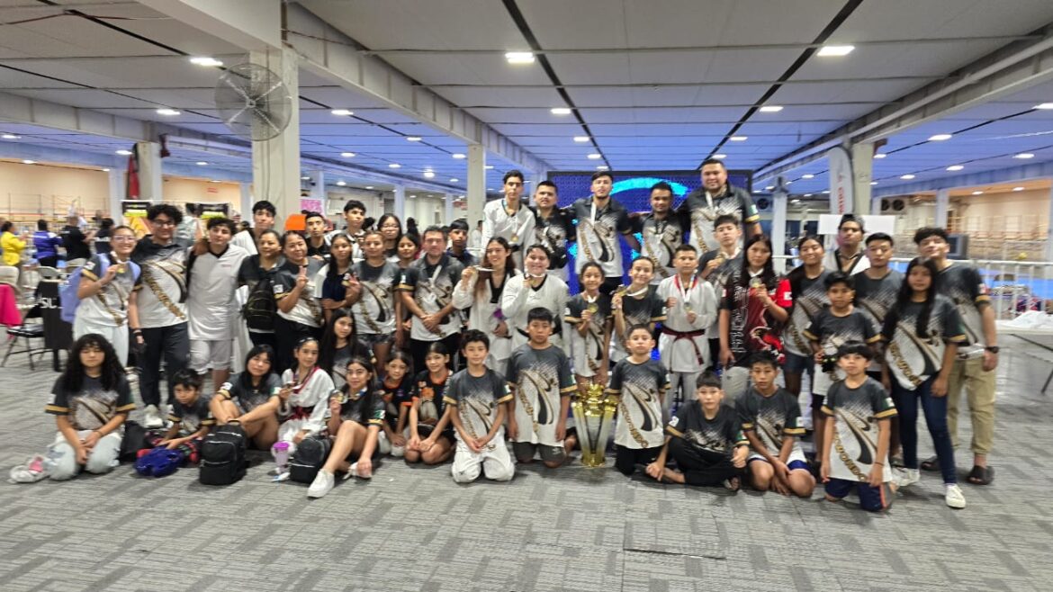 Excelente participación de la Liga Municipal de Taekwondo en el Torneo Nacional