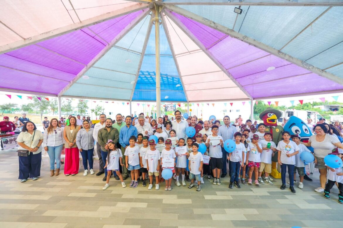 Promueve Alcalde Carlos Peña Ortiz conciencia ambiental en niños con “Mis Vacaciones en la Biblioteca”