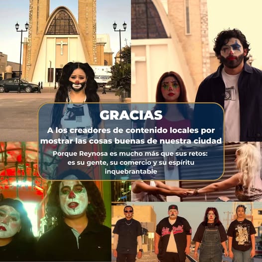 Reconoce CANACO a creadores de contenido por promoción de Reynosa.