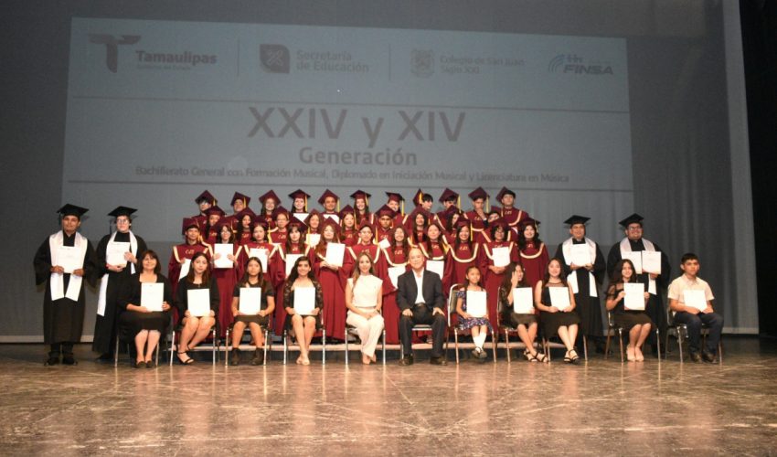 EGRESA DEL COLEGIO DE SAN JUAN SIGLO XXI NUEVA GENERACIÓN DE ESPECIALISTAS EN MÚSICA.