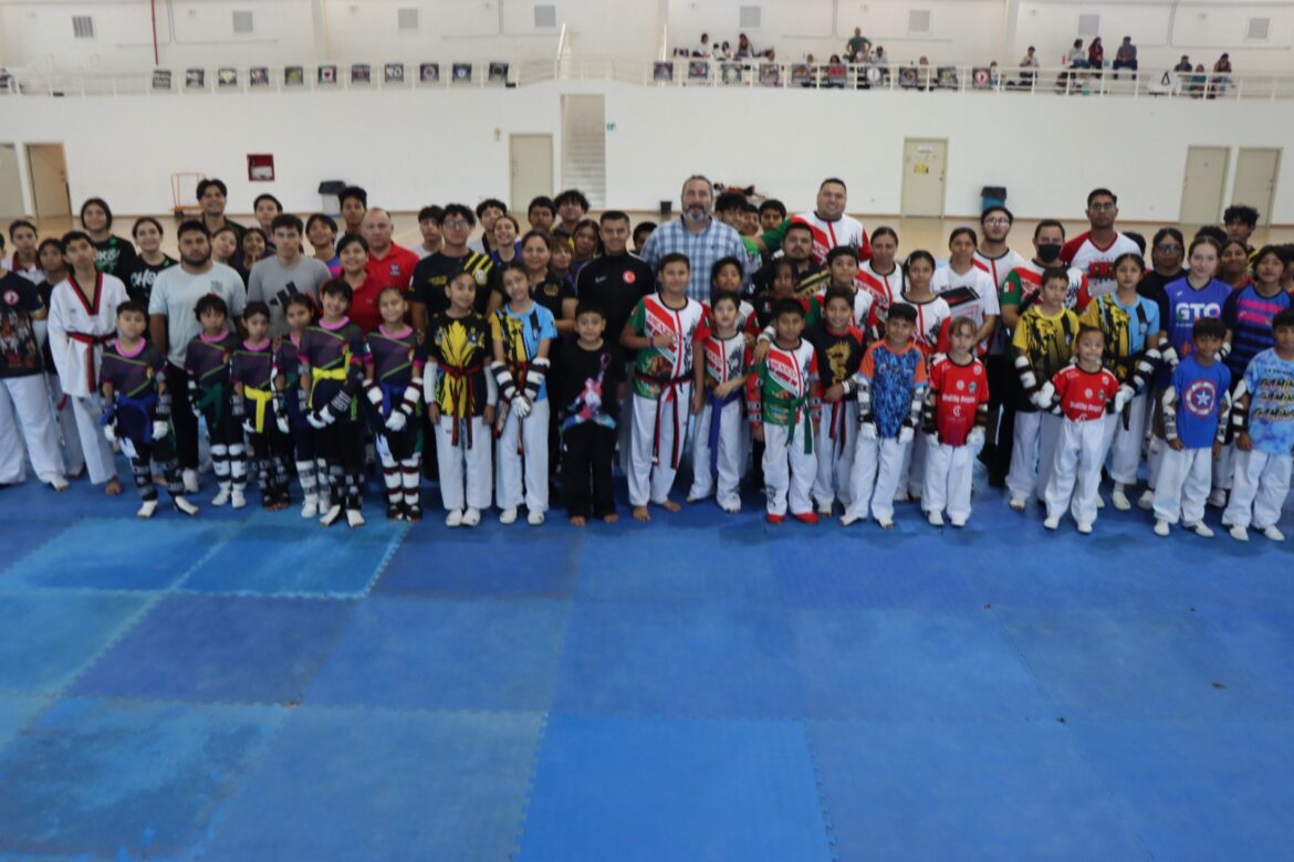 Con apoyo del Gobierno de Reynosa se realiza Campamento de Taekwondo.