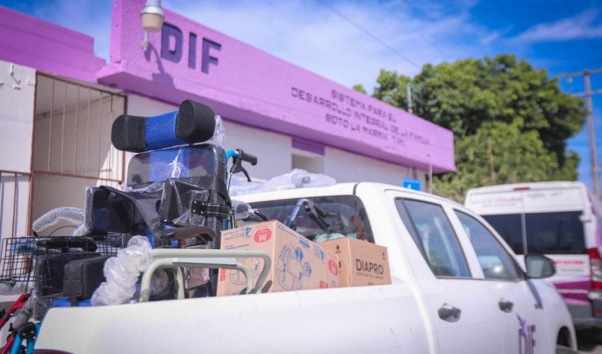 ENTREGA DIF TAMAULIPAS APOYOS FUNCIONALES A TRAVÉS DE LA RUTA DE LA ESPERANZA EN 26 MUNICIPIOS.