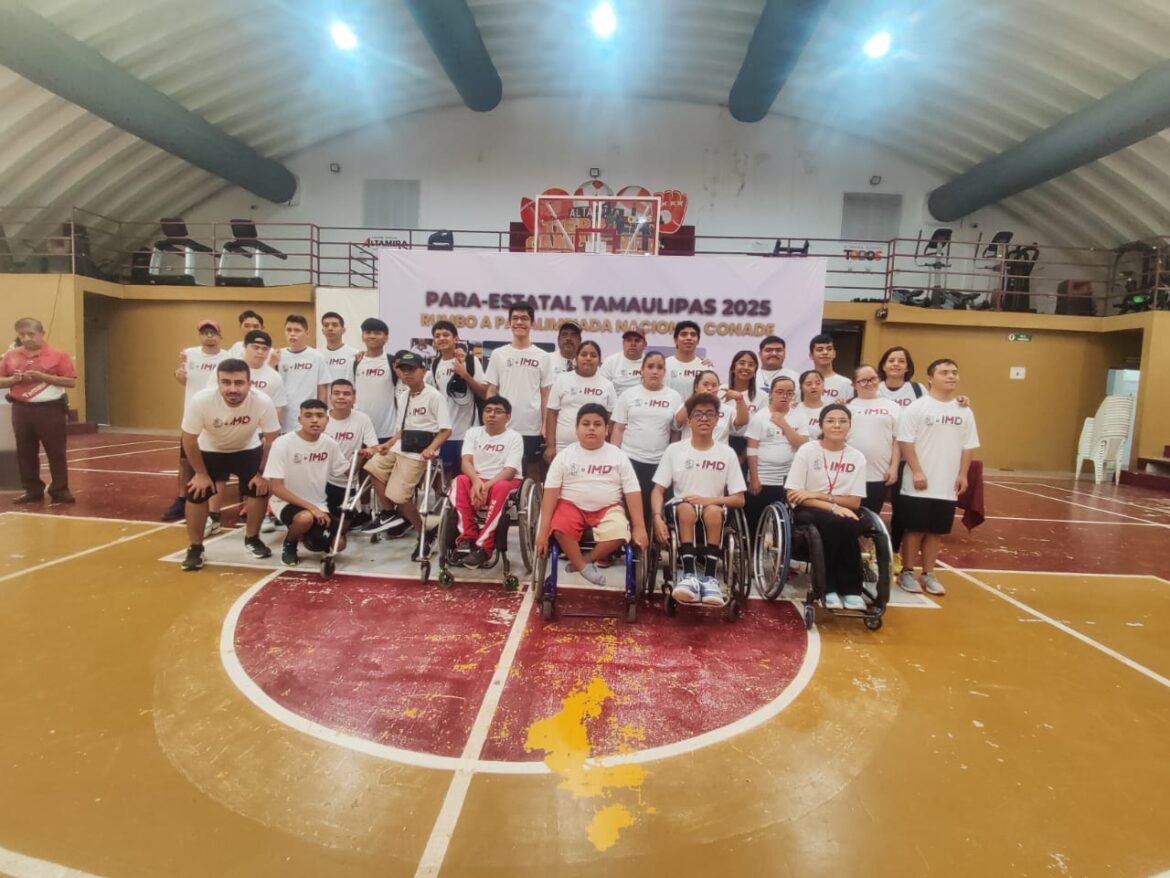 Excelente participación del Equipo de Deporte Adaptado de Reynosa en Paraolimpiada Estatal